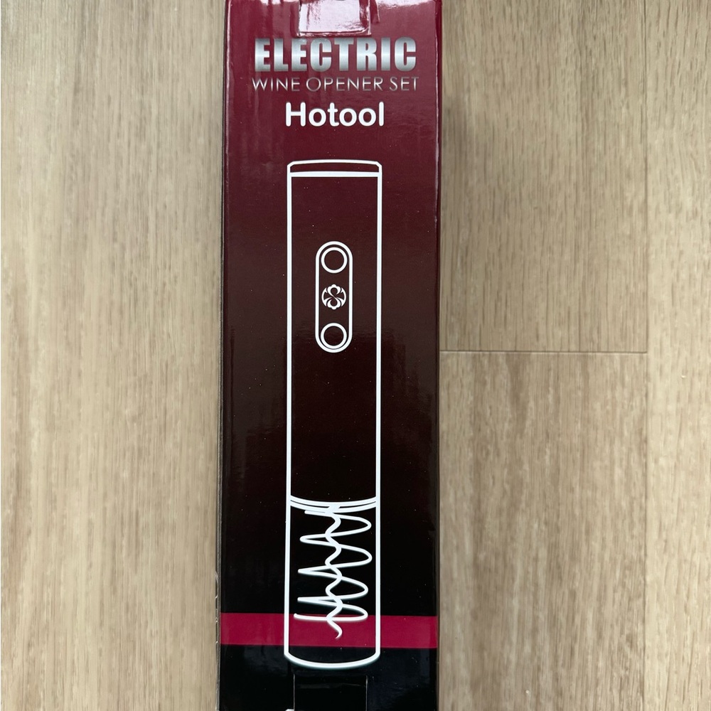 Electric wine opener set, new in box!